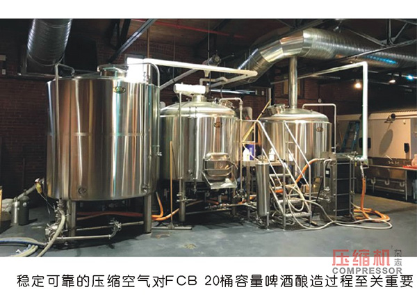 清潔干燥的壓縮空氣推動了FCB的成功